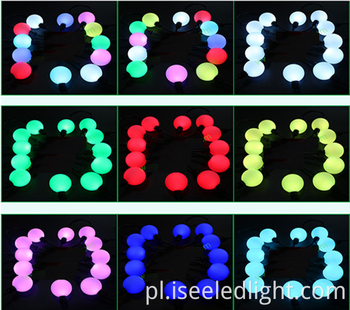 video rgb dmx 3d ball